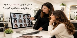 مدل موی مناسب خود را چگونه انتخاب کنیم؟